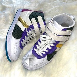 Purple/Fushia/Gold High Top CREATIVE RECREATION